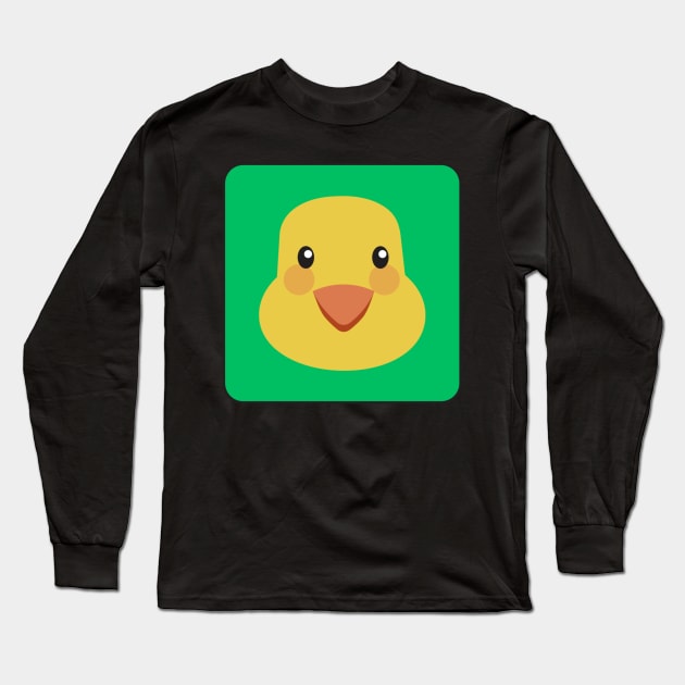 Baby duck box Long Sleeve T-Shirt by LadyLily